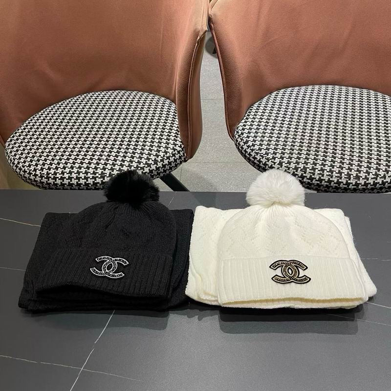 Chanel Scarf Hat 011503